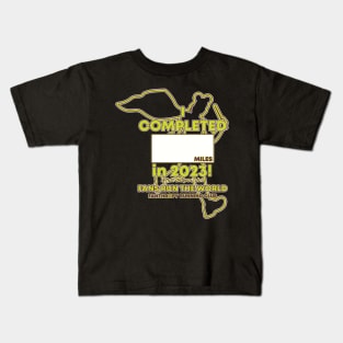 2023 Fans Run the World - Blank Mileage Runner Kids T-Shirt